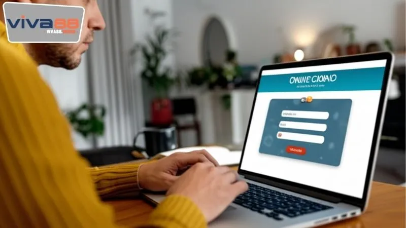 Các bước thực hiện thao tác Viva88 PC login